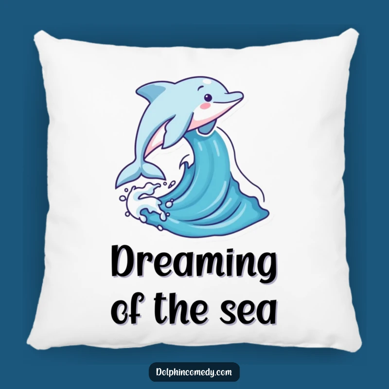 Funny Dolphin Pillow: Cuddle Up with this Joyful Ocean Friend, a Comfy Gift