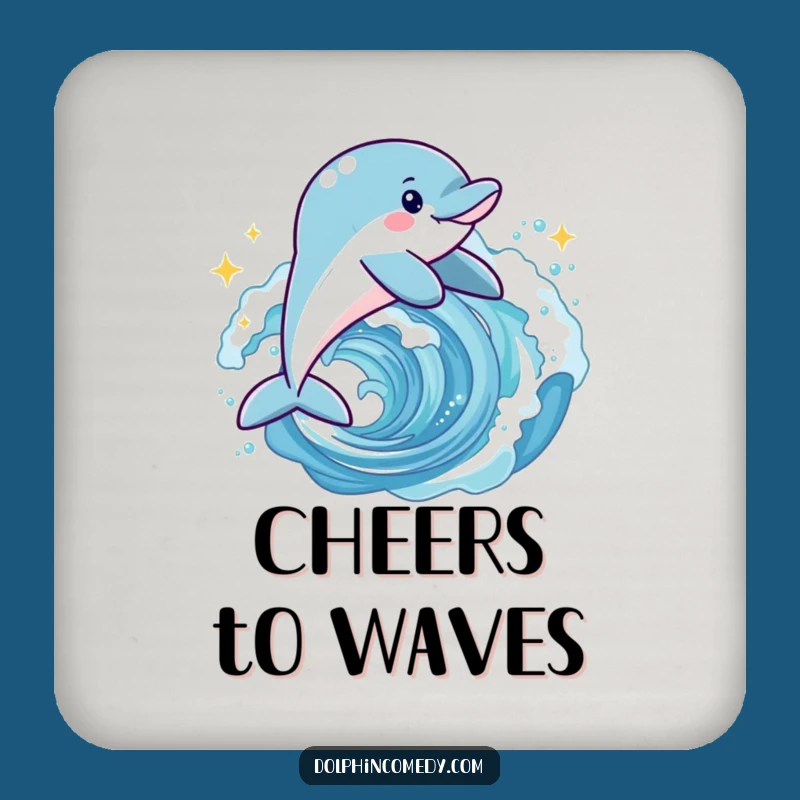 Funny Joyful Dolphin Coaster - Leaping Wave Protection