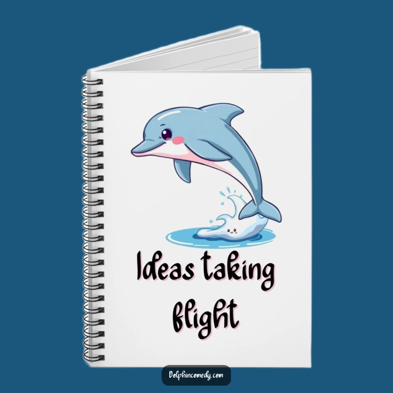 Funny Free Dolphin Notebook: Capture Your Ideas with Freedom