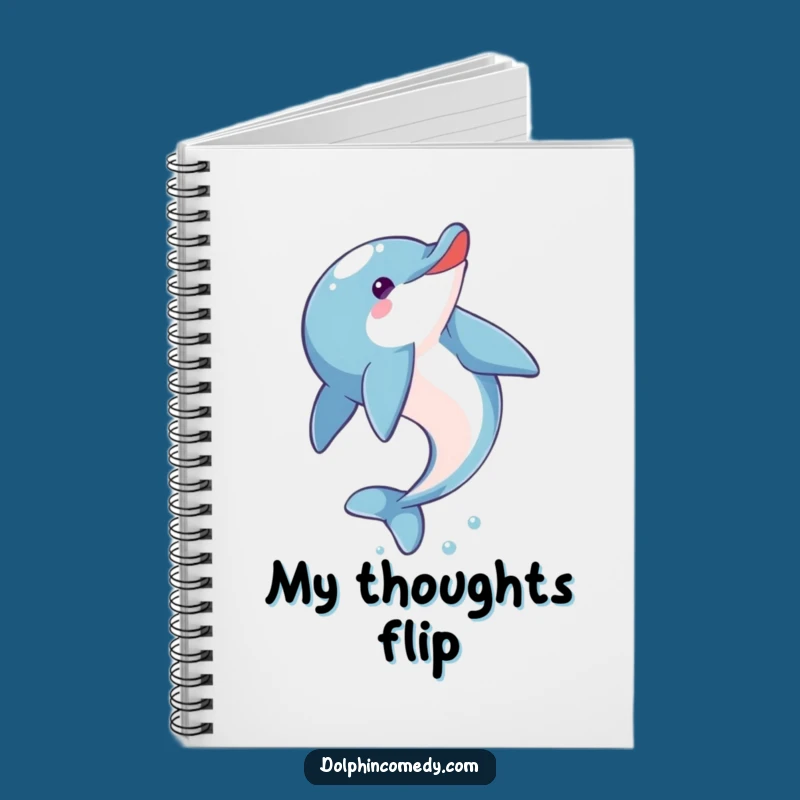 Funny Dolphin Notebook: Journal Your Eager Thoughts