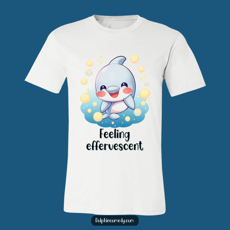 Funny Happy Dolphin T-Shirt: Wear Your Joyful Ocean Vibes