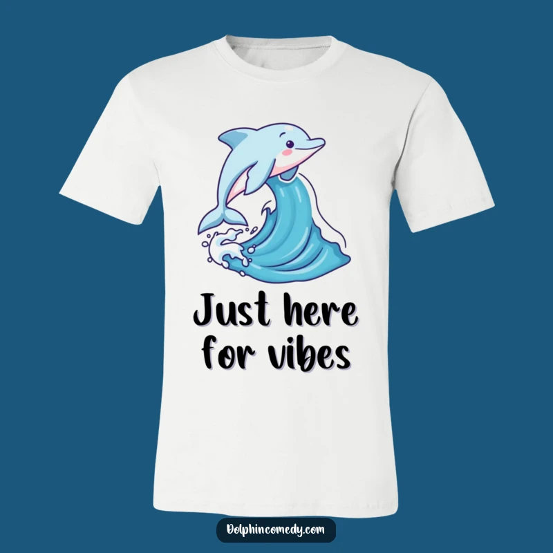 Funny Dolphin Leap T-Shirt: Joyful Sea Creature Tee, the Ultimate Funny Gift