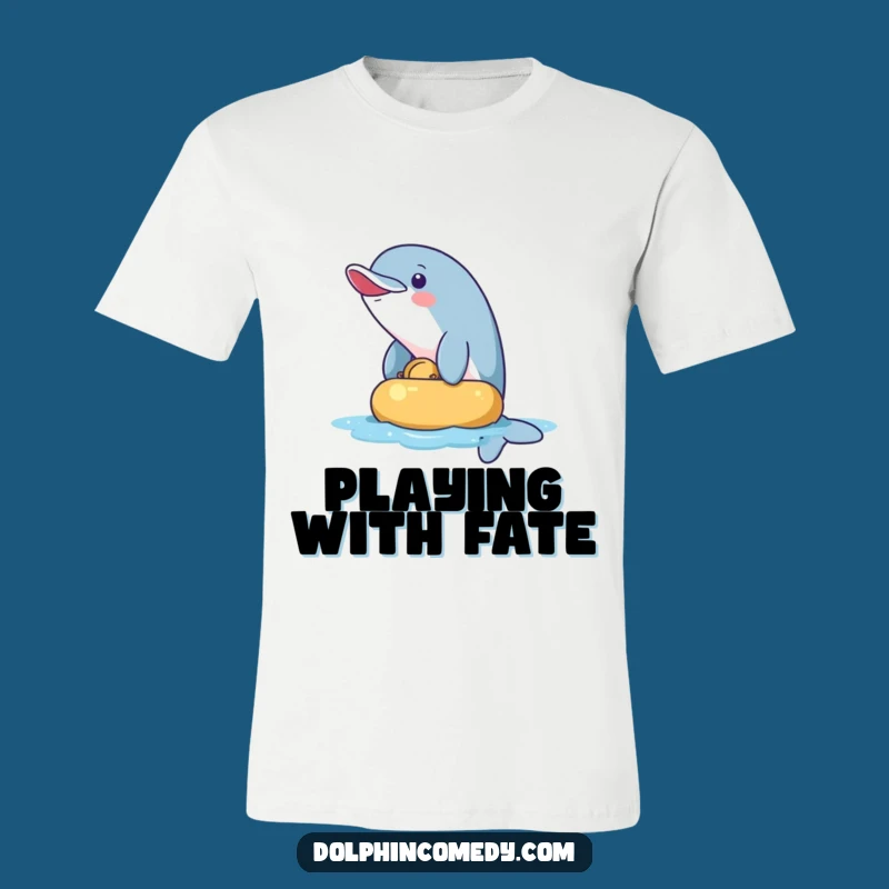 Funny Naughty Dolphin T-Shirt: Show Your Playful Side with This Tee